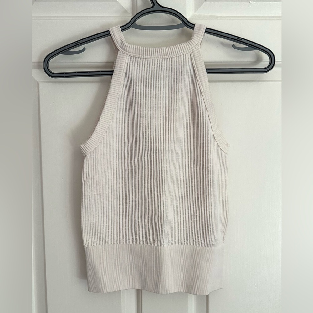 Free People Intimately Ribbed Halter Tank Top - Picture 2 of 3